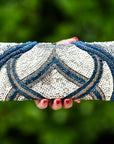 Blue Kundalini Clutch Bag