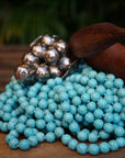 Brazilian Handmade Decorative Turquoise Table Garland