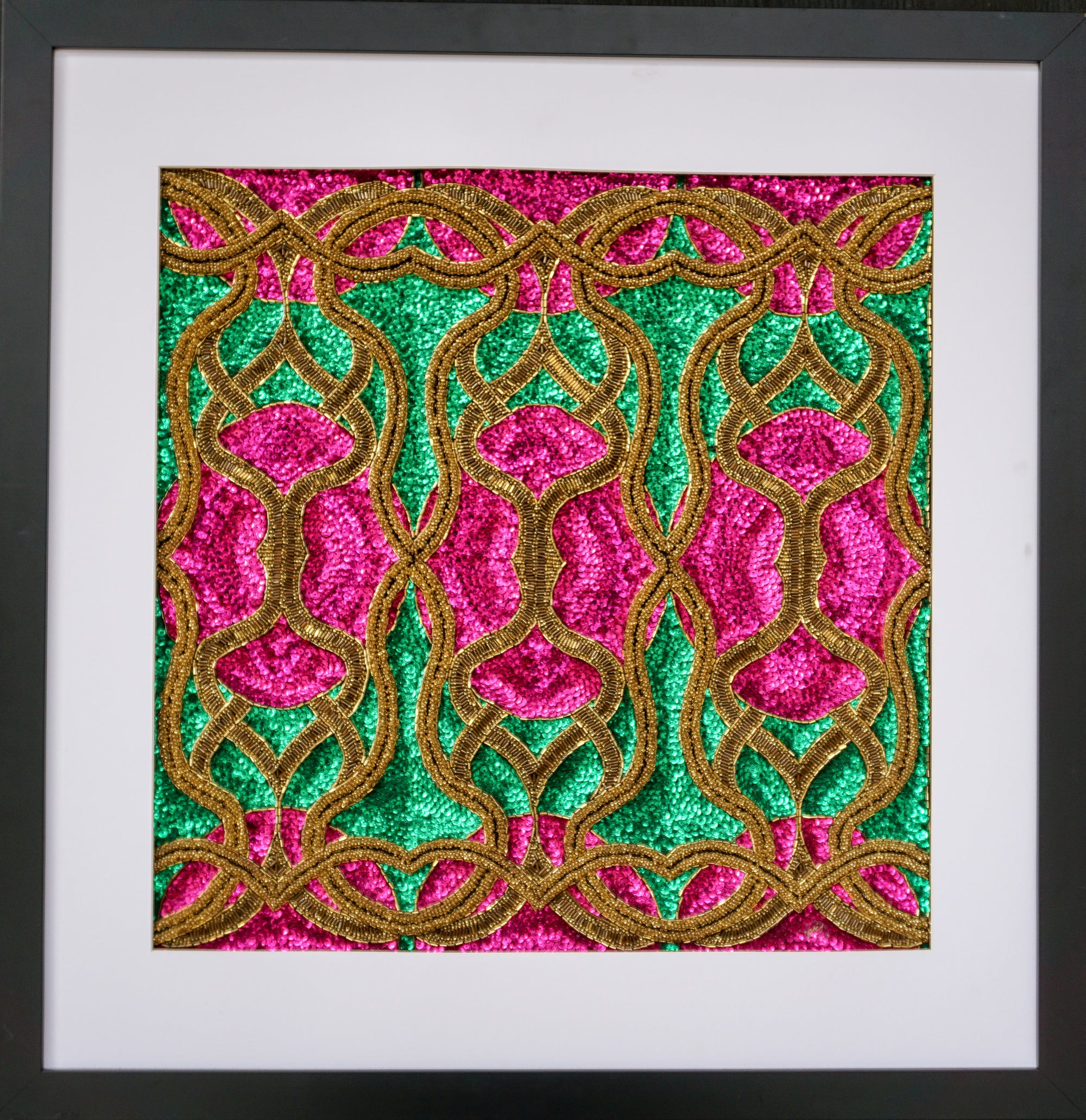 BRIGID IN MALACHITE | Fine Artwork