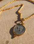 Roman Coin Replica Pendant and Necklace