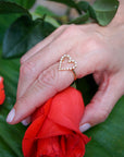 Diamond Heart Ring