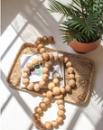 Dried Gourd Ball Table Garland