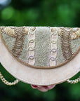 Gold Ringlets Clutch Bag