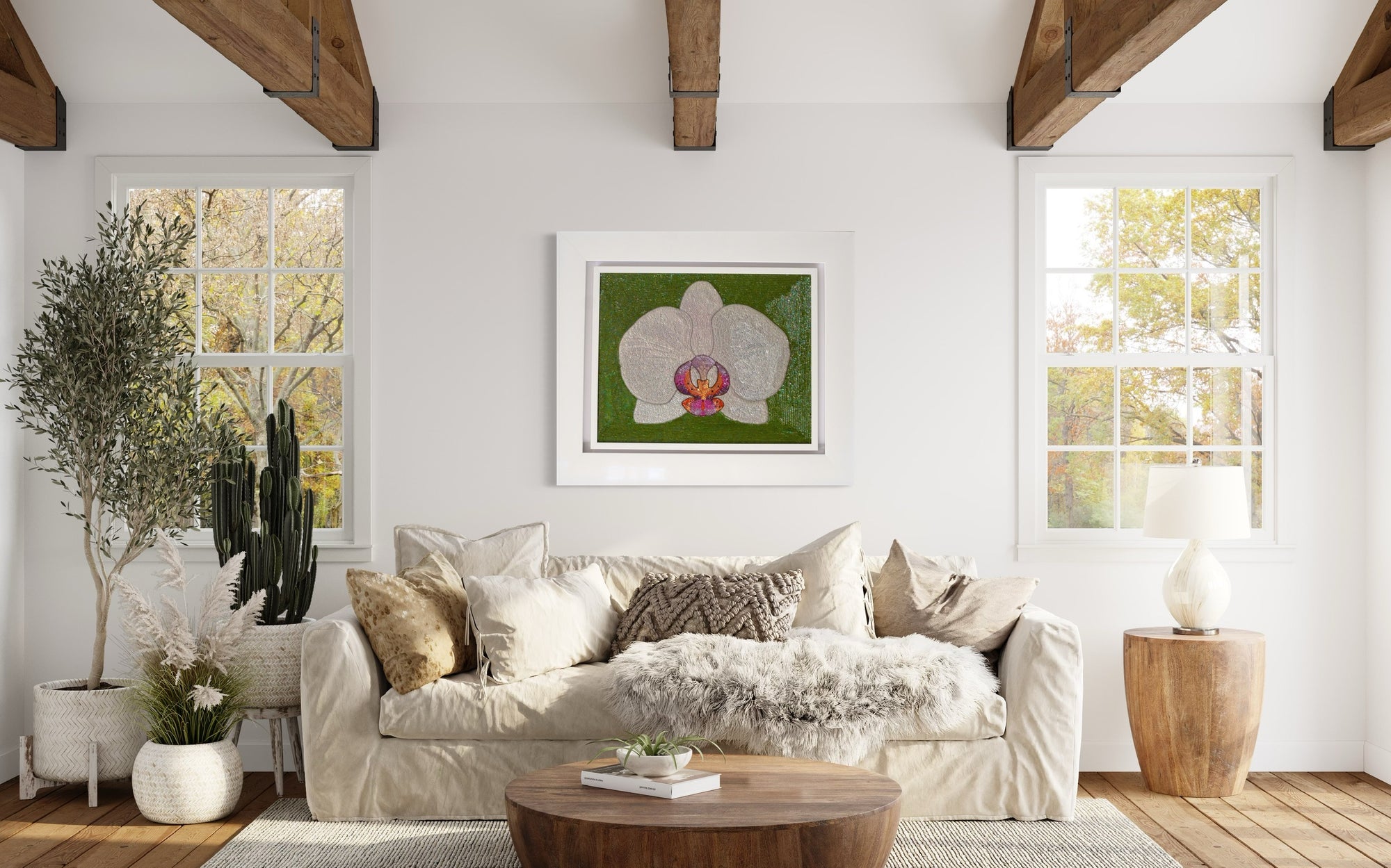 PERIWINKLE FLOWER | Fine Artwork