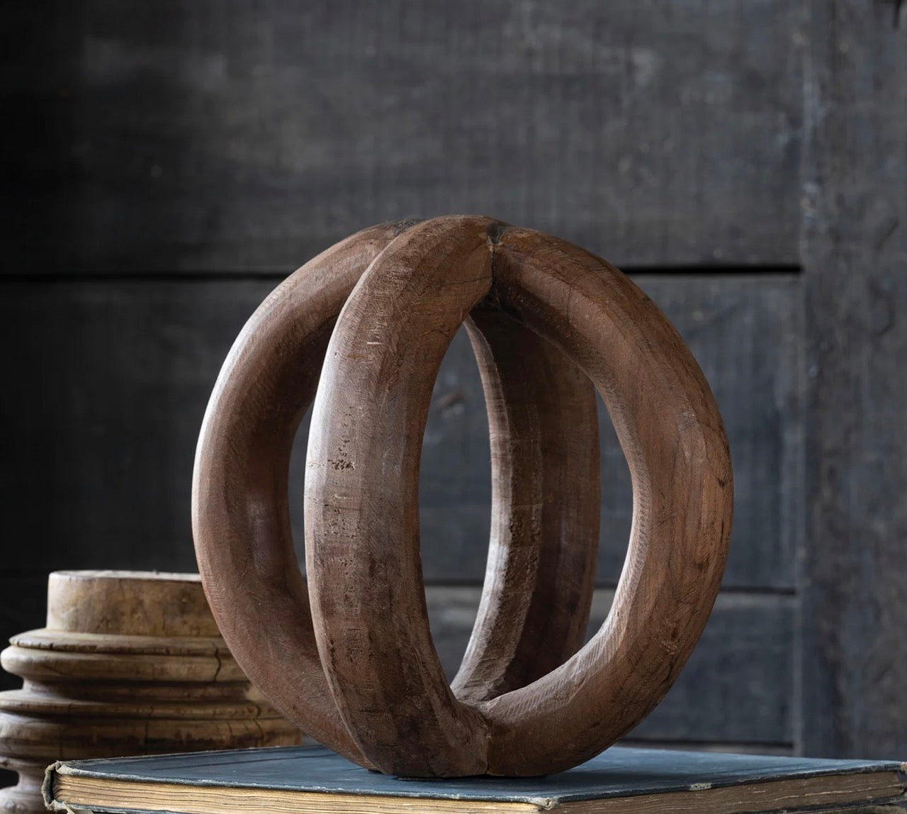 Orbits Wood Sculpture