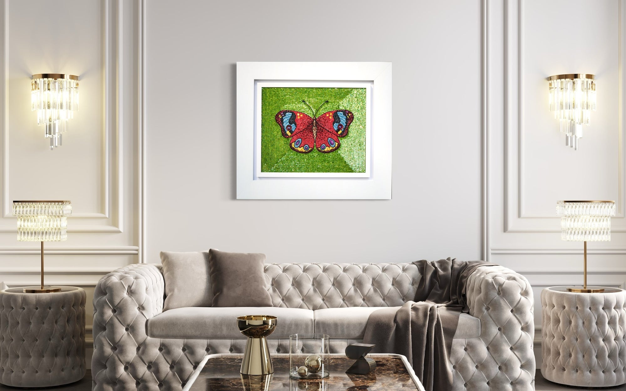 PEACOCK BUTTERFLY | Fine Artwork