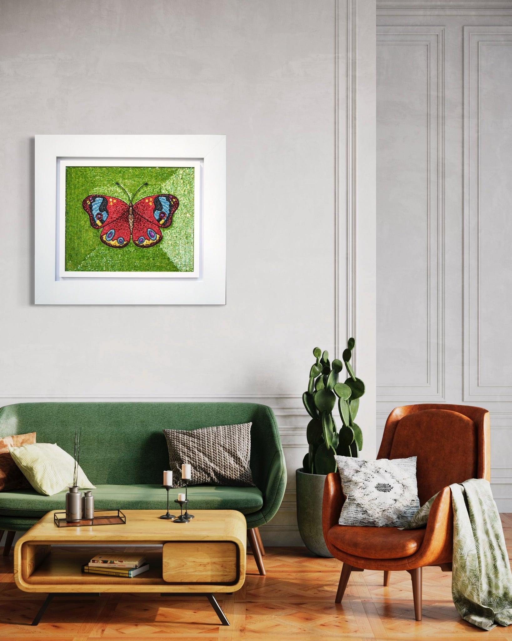 PEACOCK BUTTERFLY | Fine Artwork