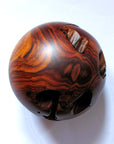 Bolivian Hand Carved Decorative Rosewood Balls Set
