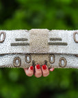 Silver Bullion Clutch Bag