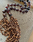 Brazilian Açai and Ox Eye Table Garland