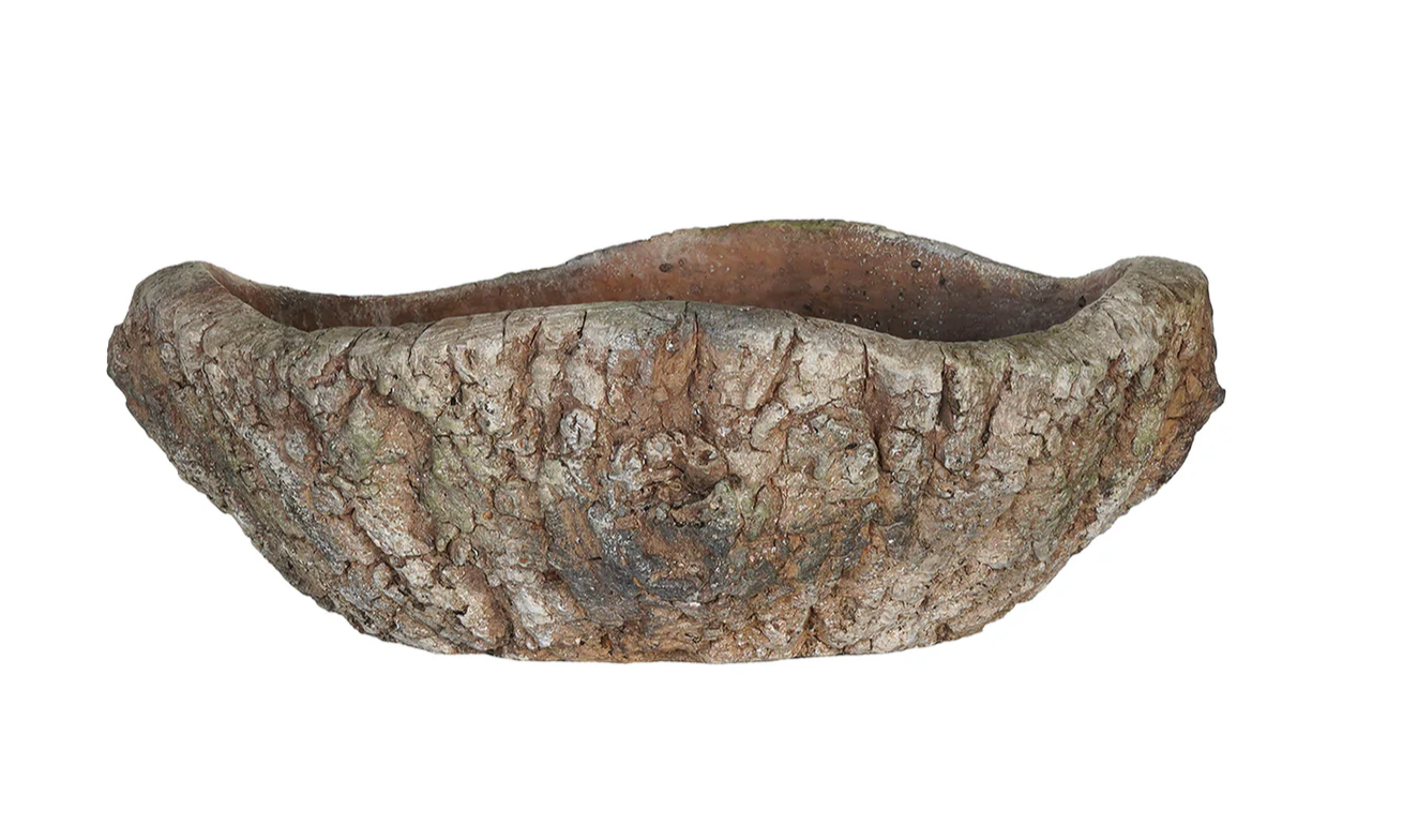 Concrete Faux Bois Bowl