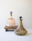Set of 2 Glass Decanters