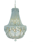 Sullivans Wood Beaded Chandelier