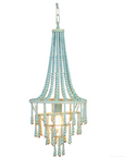 Sullivans Wood Beaded Chandelier