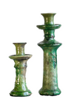 Tamegroute Taper Candle Holder | Small Green