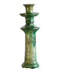 Tamegroute Taper Candle Holder | Large Green