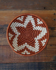 Small Handwoven Basket - Brick