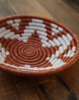Small Handwoven Basket - Brick