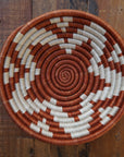 Small Handwoven Basket - Brick