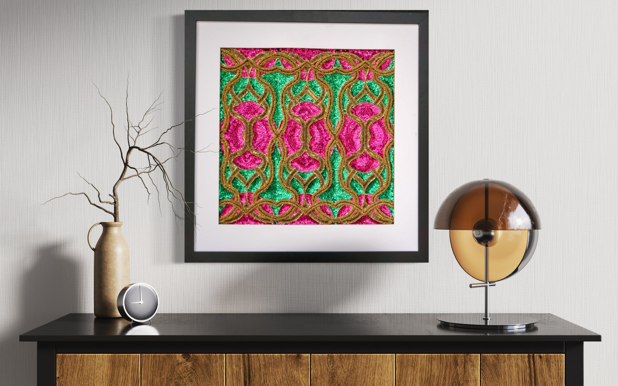 BRIGID IN MALACHITE | Fine Artwork