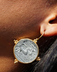 Roman Coin Replica Earrings