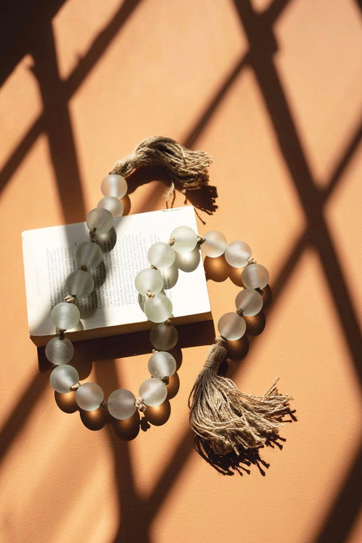 Glass Bead Table Garland