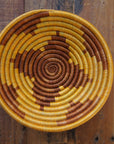 Small Basket - Burst Design-  Yellow