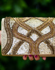 Flow Gold Handbag