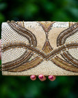 Flow Gold Handbag