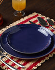 Handcrafted Scalloped Americana Placemats-American Flag Design - Payton James X Tuckernuck