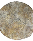 Faux Bois Stump Accent Table